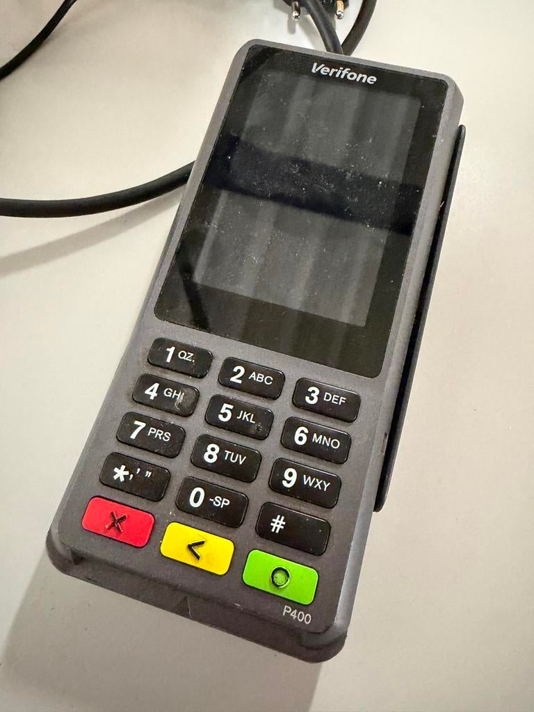 Verifone P400 Plus Pinautomaat met Oplader, Ophalen of Verzenden