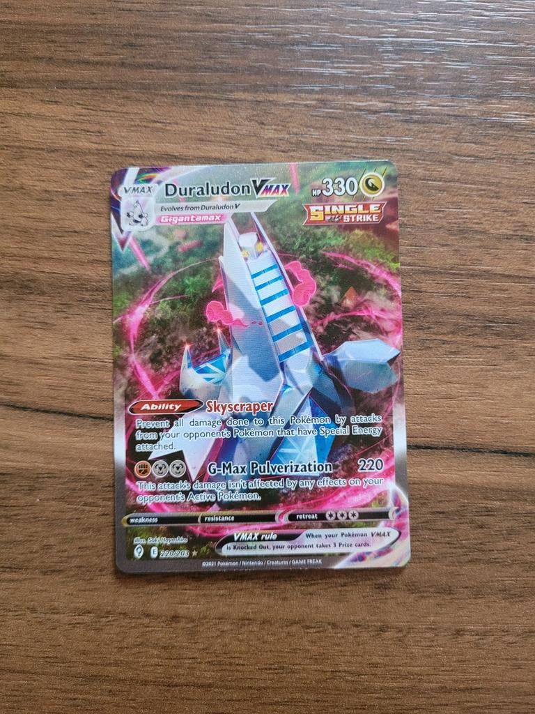 Duraludon Vmax, Ophalen of Verzenden, Nieuw, Losse kaart, Foil