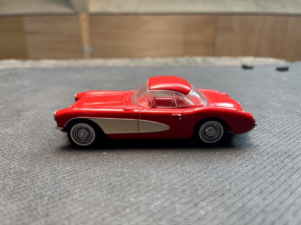Matchbox Dinky Collection DY-23 Chevrolet Corvette 1956 1:43, Hobby en Vrije tijd, Ophalen of Verzenden, Zo goed als nieuw, Auto