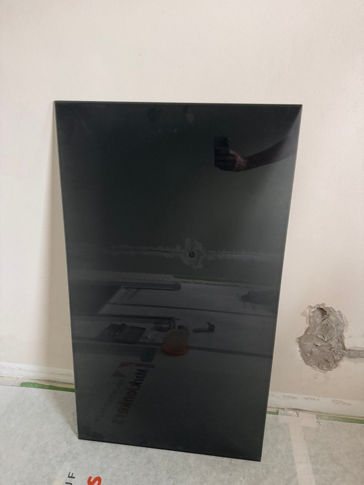 Panelen voor Pax schuifkast (grijs glas), Ophalen, Zo goed als nieuw