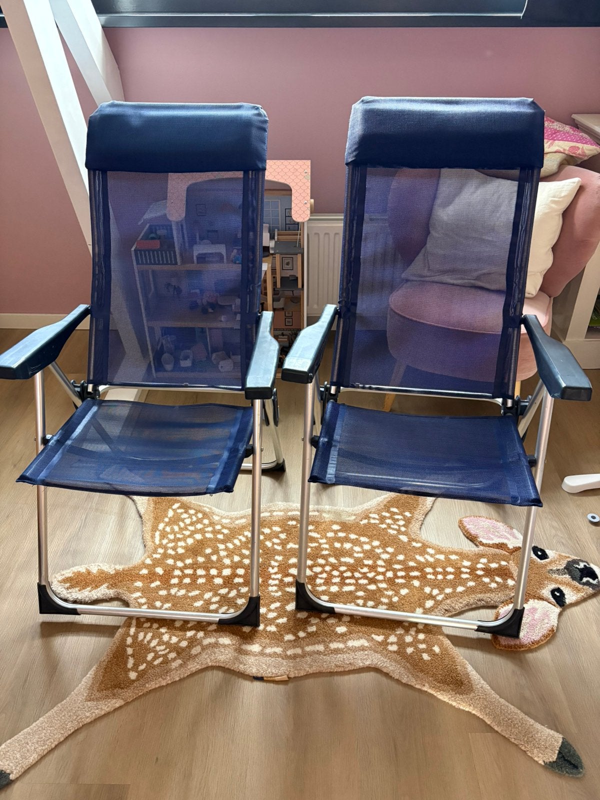 2 goede campingstoelen, Ophalen, Zo goed als nieuw, Campingstoel