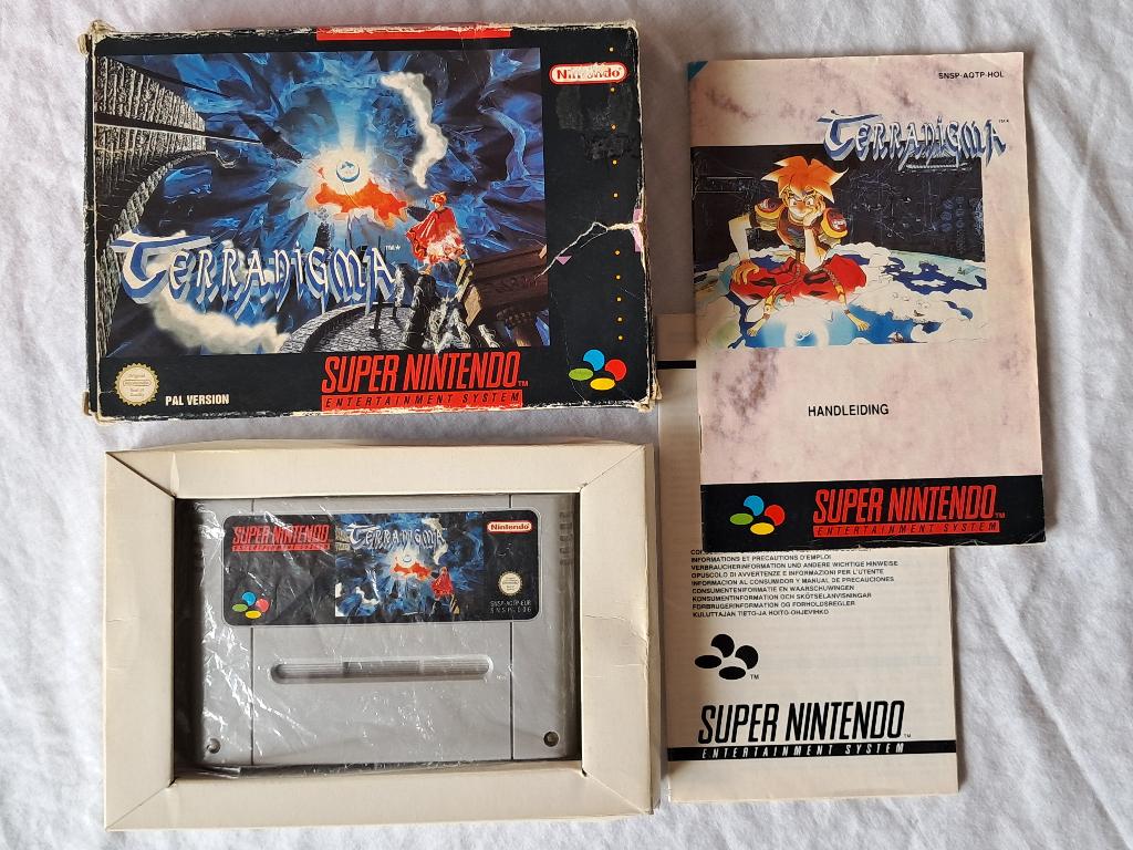 Terranigma / Engelse EUR versie - Super Nintendo SNES, Gebruikt, 1 speler, Eén computer, Ophalen of Verzenden