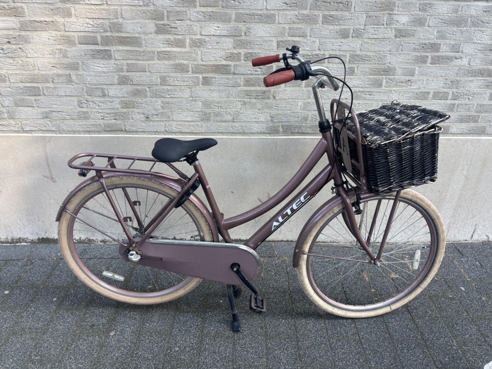 (Altec Dutch) Transport Omafiets Damesfiets, 53 tot 56 cm, Ophalen, Gebruikt, Versnellingen