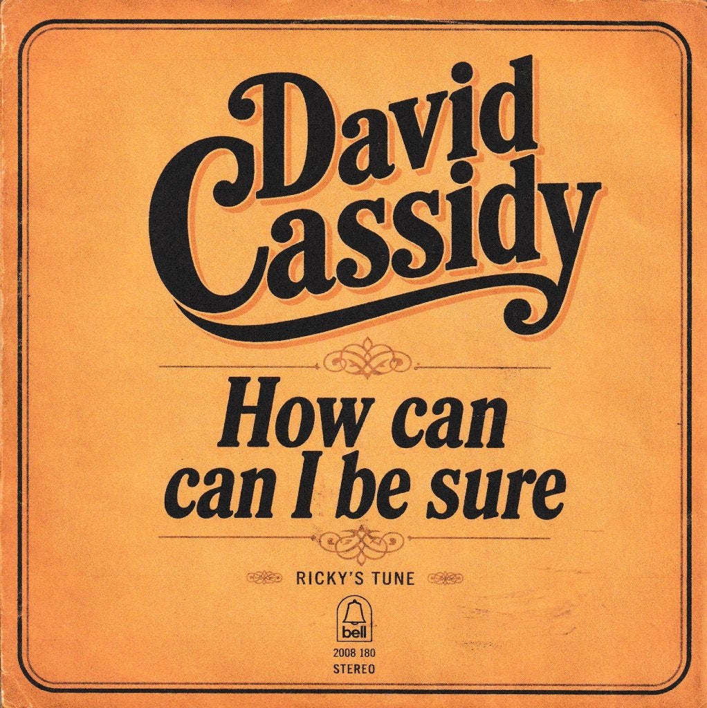 David Cassidy - How can I be sure, Cd's en Dvd's, Vinyl Singles, Ophalen of Verzenden, Gebruikt, 7 inch, Pop