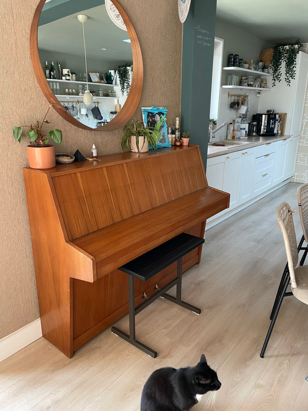 Ritterhaus piano, Ophalen, Gebruikt