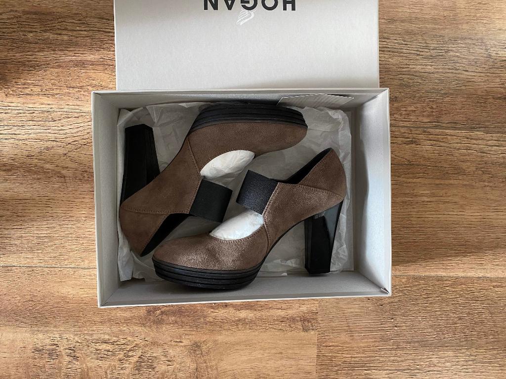 originele Hogan pumps 36 NIEUW, Ophalen, Pumps, Bruin, Nieuw