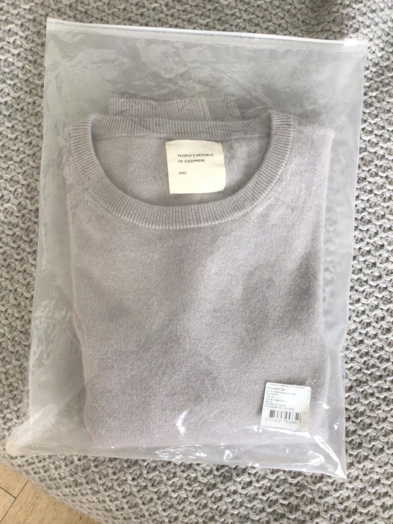 People's Republic of Cashmere trui M dusty grey, Kleding | Dames, Truien en Vesten, Nieuw, Maat 38/40 (M), Grijs, Verzenden