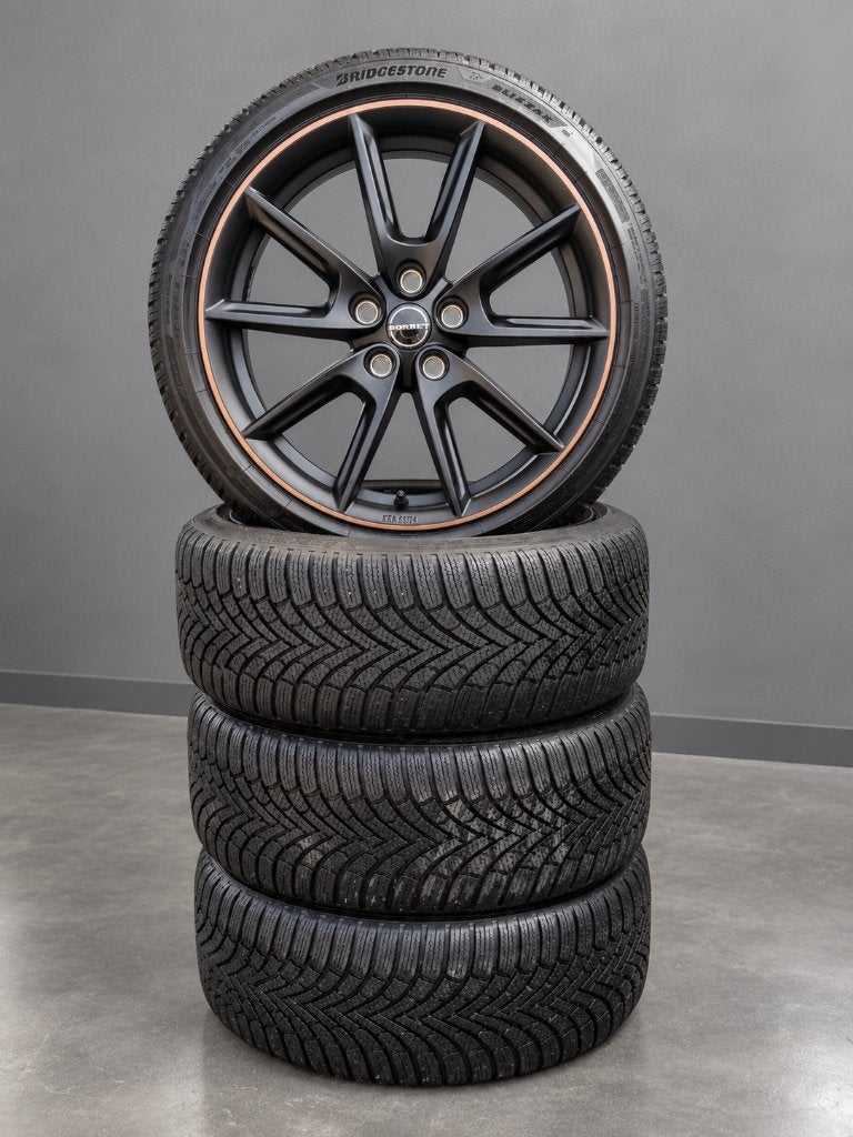 set 18 inch Seat Cupra Leon *NIEUW* Bridgestone Winter 7mm, Auto-onderdelen, Banden en Velgen, 18 inch, Gebruikt, Band(en), Personenwagen