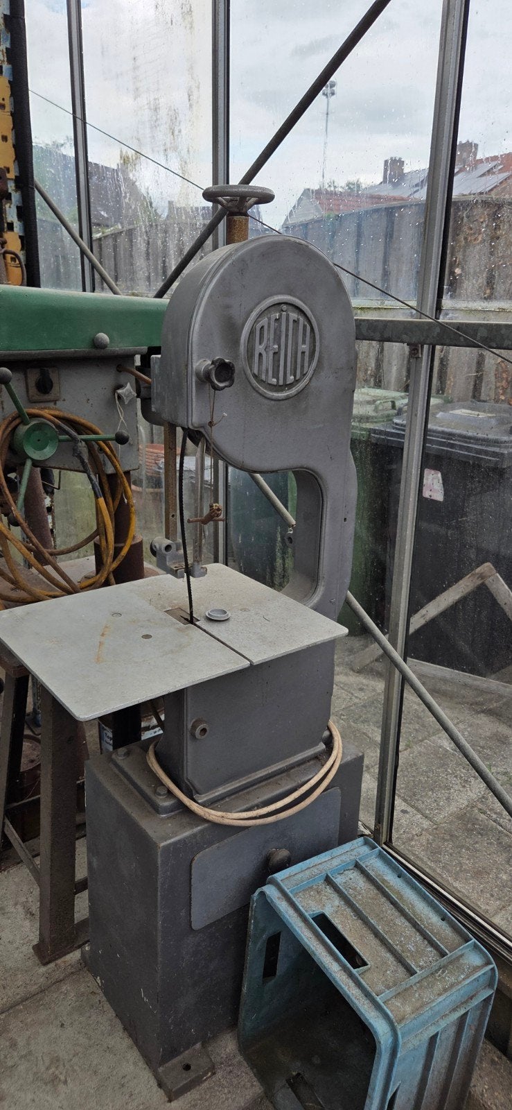 Reich lintzaag op krachtstroom, Doe-het-zelf en Verbouw, Gereedschap | Zaagmachines, Ophalen