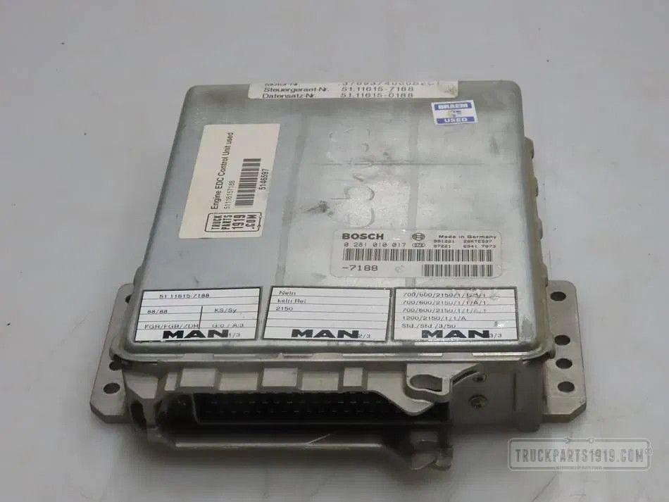 MAN 51116157188 Motorstuurdoos D2866LF35, Ophalen, Gebruikt, MAN