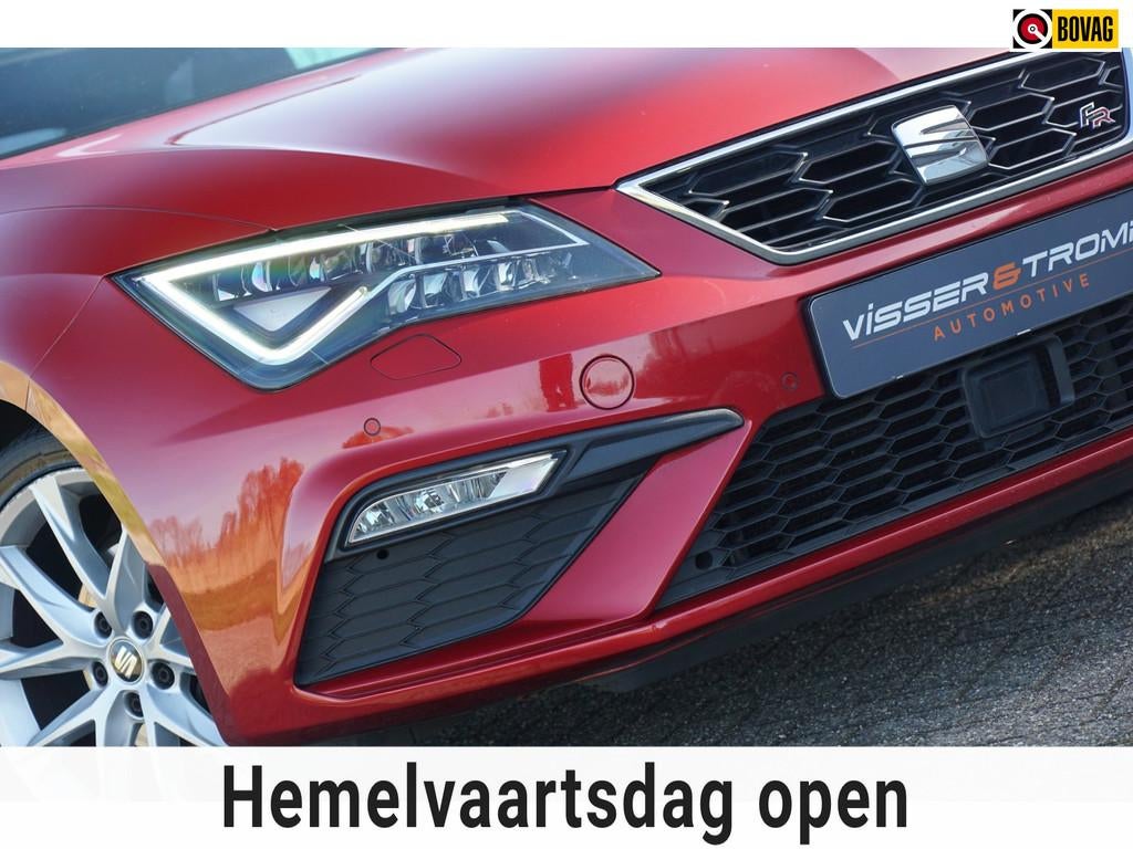 Seat Leon 1.4 EcoTSI FR-AUT | Desire Red Metallic | Panodak/, Auto's, Seat, Bedrijf, Te koop, Leon, ABS, Adaptive Cruise Control
