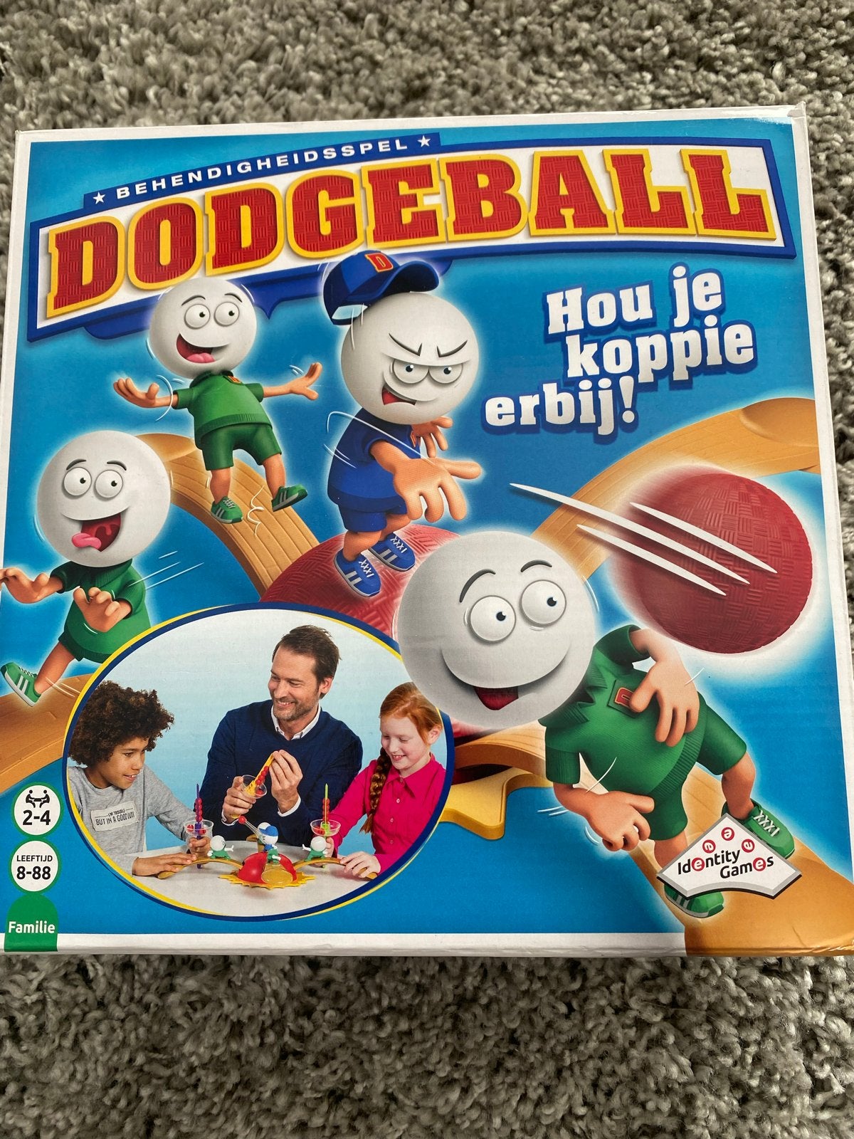 Dodgeball Behendigheidsspel - Hou je koppie erbij!, Drie of vier spelers, Ophalen, Nieuw