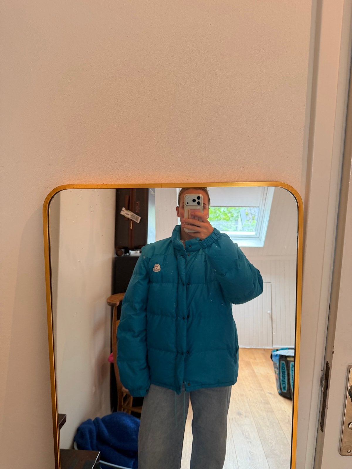 Moncler Grenoble Vintage Donsjas/Bodywarmer - Maat L, Kleding | Heren, Ophalen of Verzenden, Gedragen, Maat 52/54 (L), Blauw