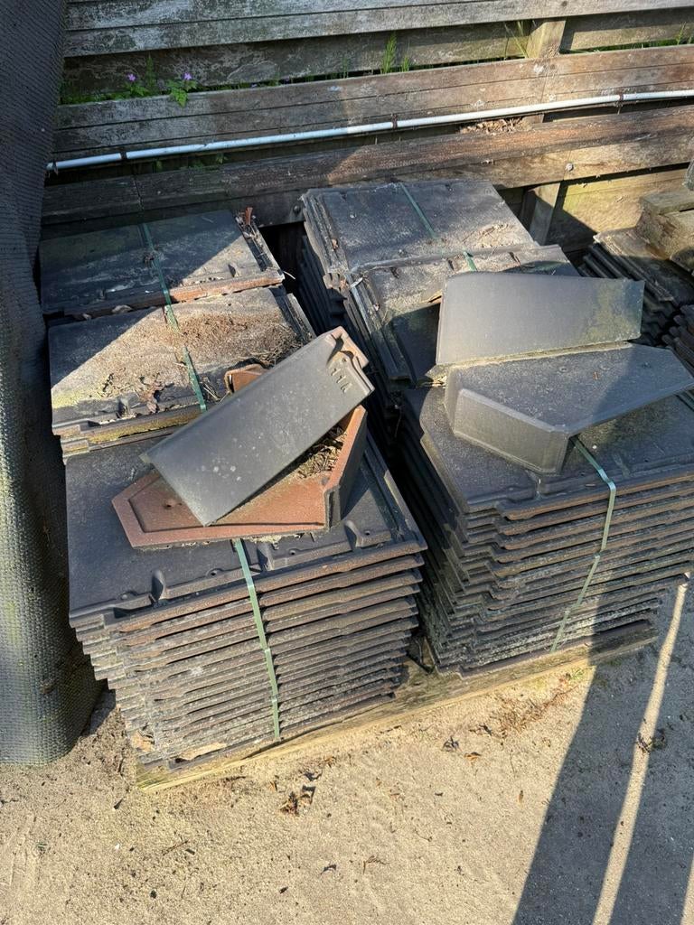 Edilians HP20 Leikleur, Doe-het-zelf en Verbouw, Dakpannen en Dakbedekking, Ophalen, Steen of Klei, Zo goed als nieuw, 15 m² of meer