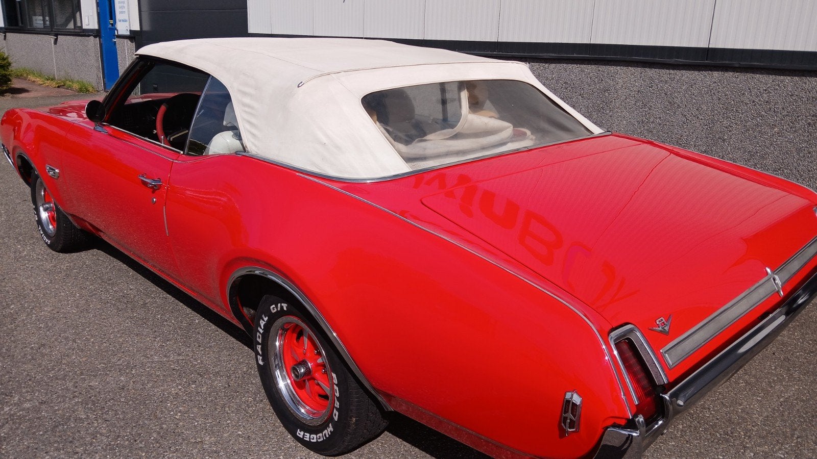 OLDSMOBILE CABRIOLET 455 CU 1969  MUSCLECAR 1969 super AUTO, Auto's, Automaat, 7500 cc, Cabriolet, Particulier