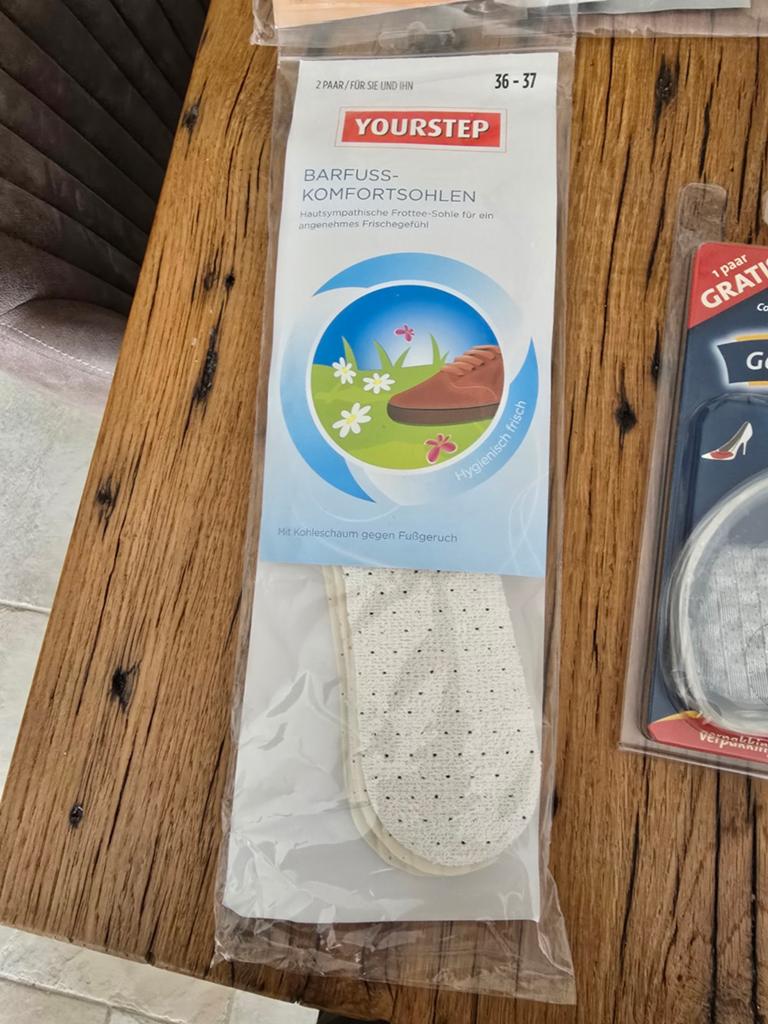 Te koop nieuwe diverse schoen comfort benodigdheden maat 35/, Diversen, Verpleegmiddelen, Ophalen of Verzenden, Nieuw