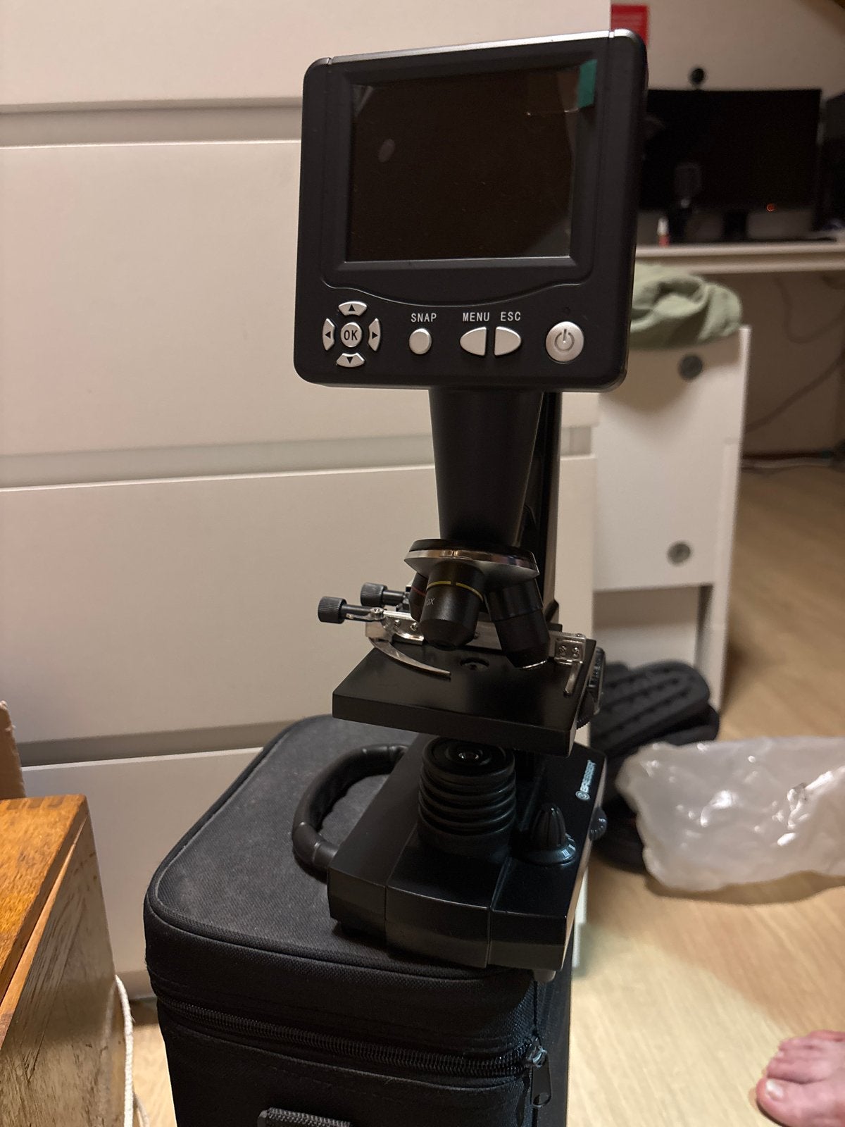 Bresser Biolux NV Microscoop met LCD-scherm, Ophalen, Nieuw, 400x tot 1000x, Biologische microscoop