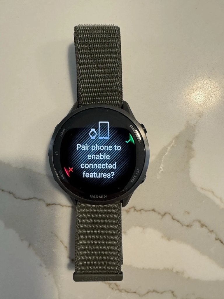 Garmin Forerunner 970 Titanium Sporthorloge, Sieraden, Tassen en Uiterlijk, Sporthorloges, Ophalen, Zwart, Zo goed als nieuw, GPS