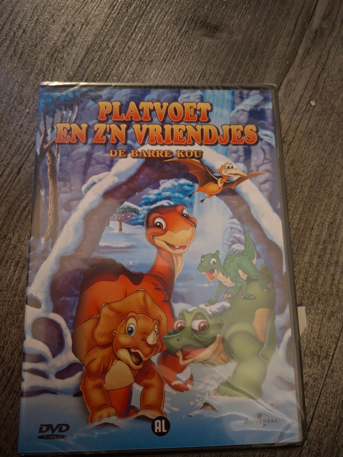 Platvoet en zijn vriendjes: De barre kou (DVD), Cd's en Dvd's, Animatie, Alle leeftijden, Nieuw in verpakking, Film