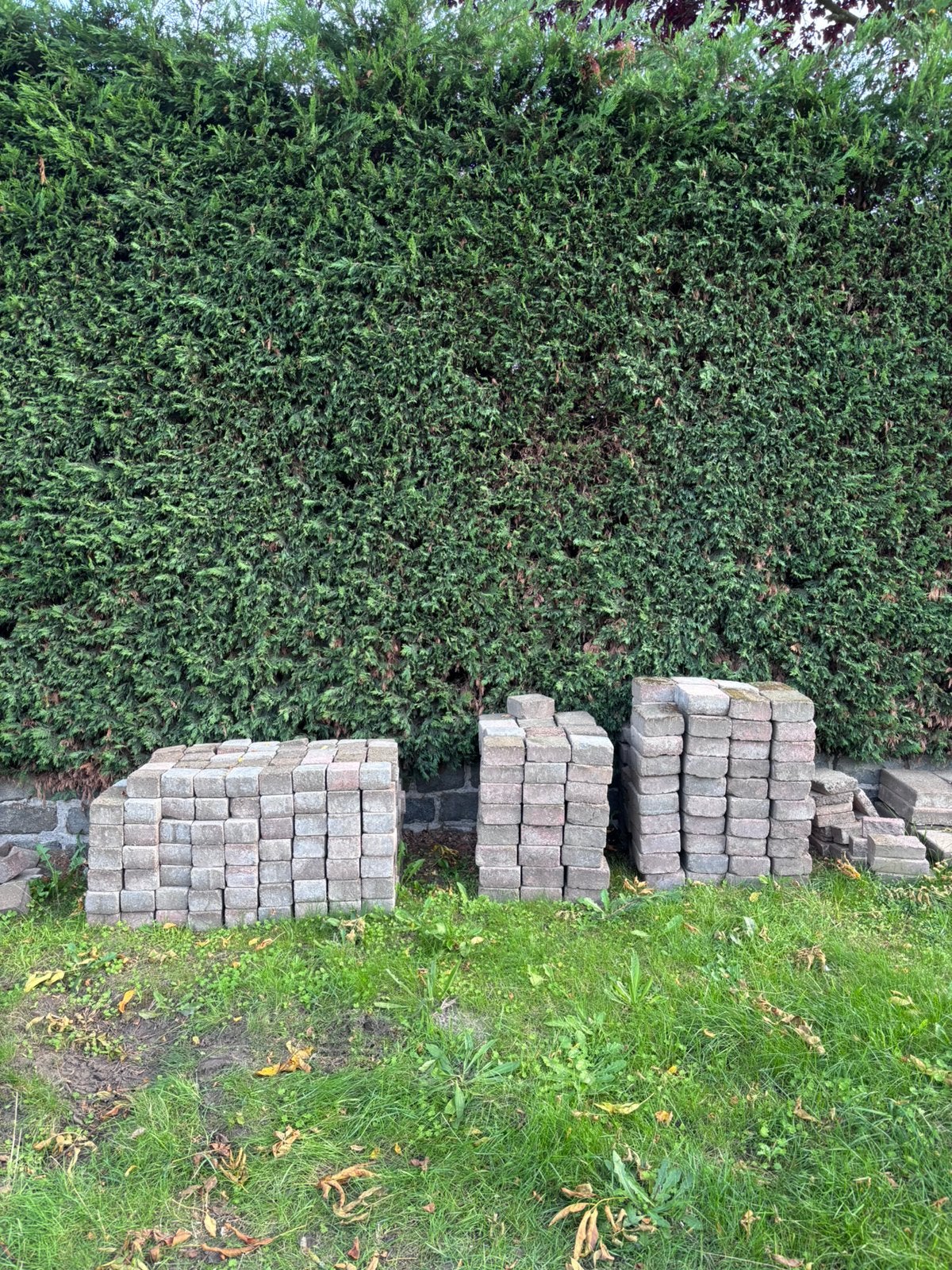 Gratis bestrating, Ophalen, Gebruikt, Beton, Klinkers