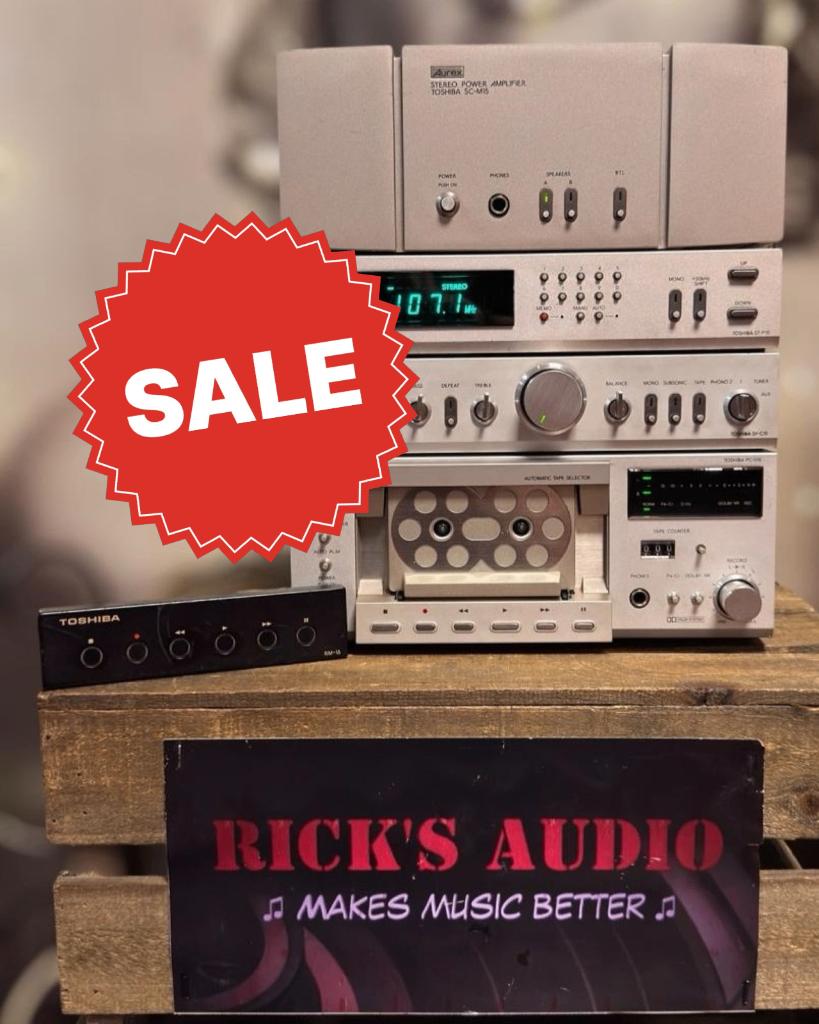 !!SALE!! AUREX SYSTEM 15 • GEREVISEERD • HIGH-END • RM-15 AB, Overige merken, Tuner of Radio, MADE IN JAPAN, Refurbished