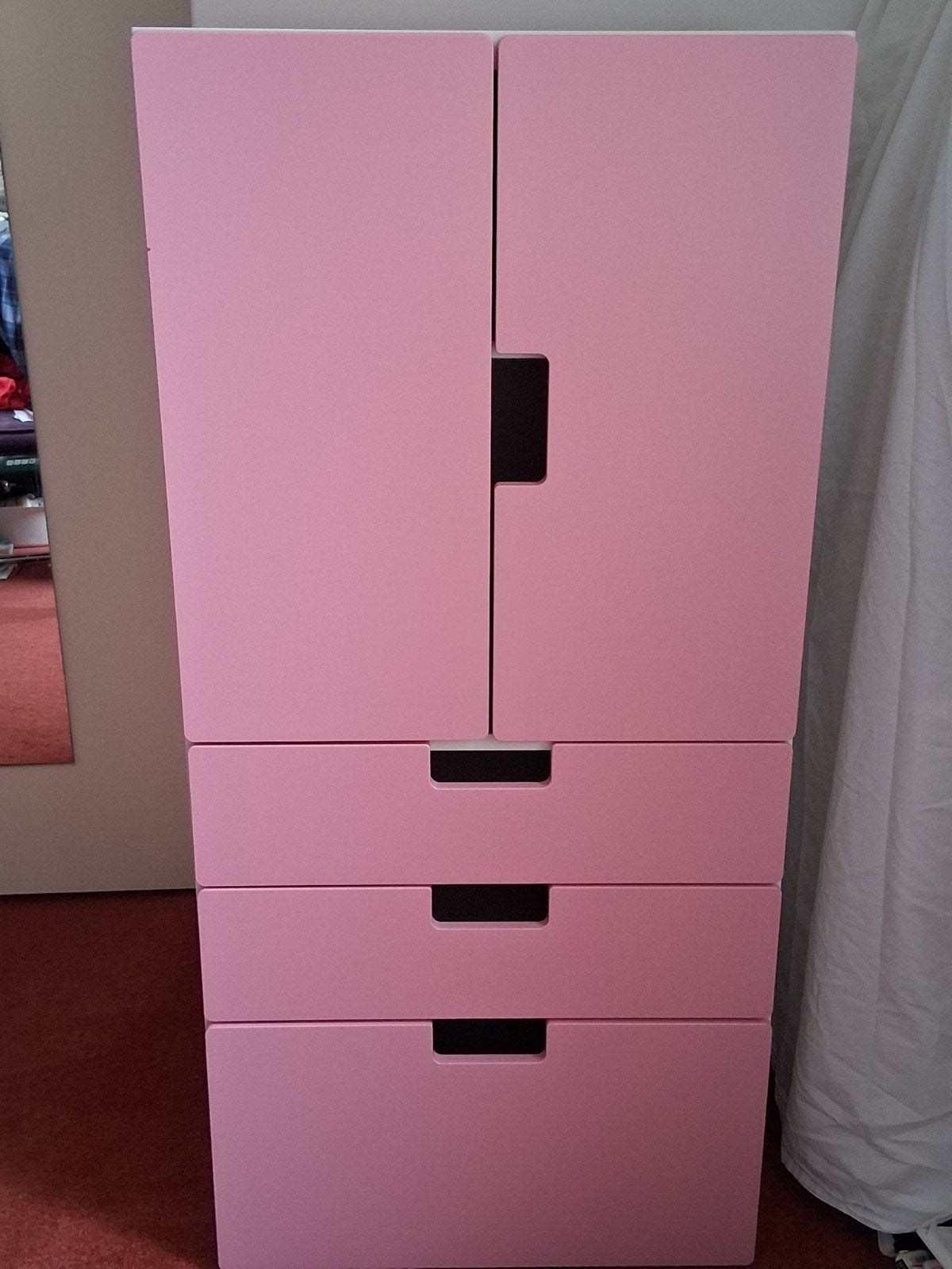 IKEA kinderkast roze met lades, Ophalen, Gebruikt, Kast