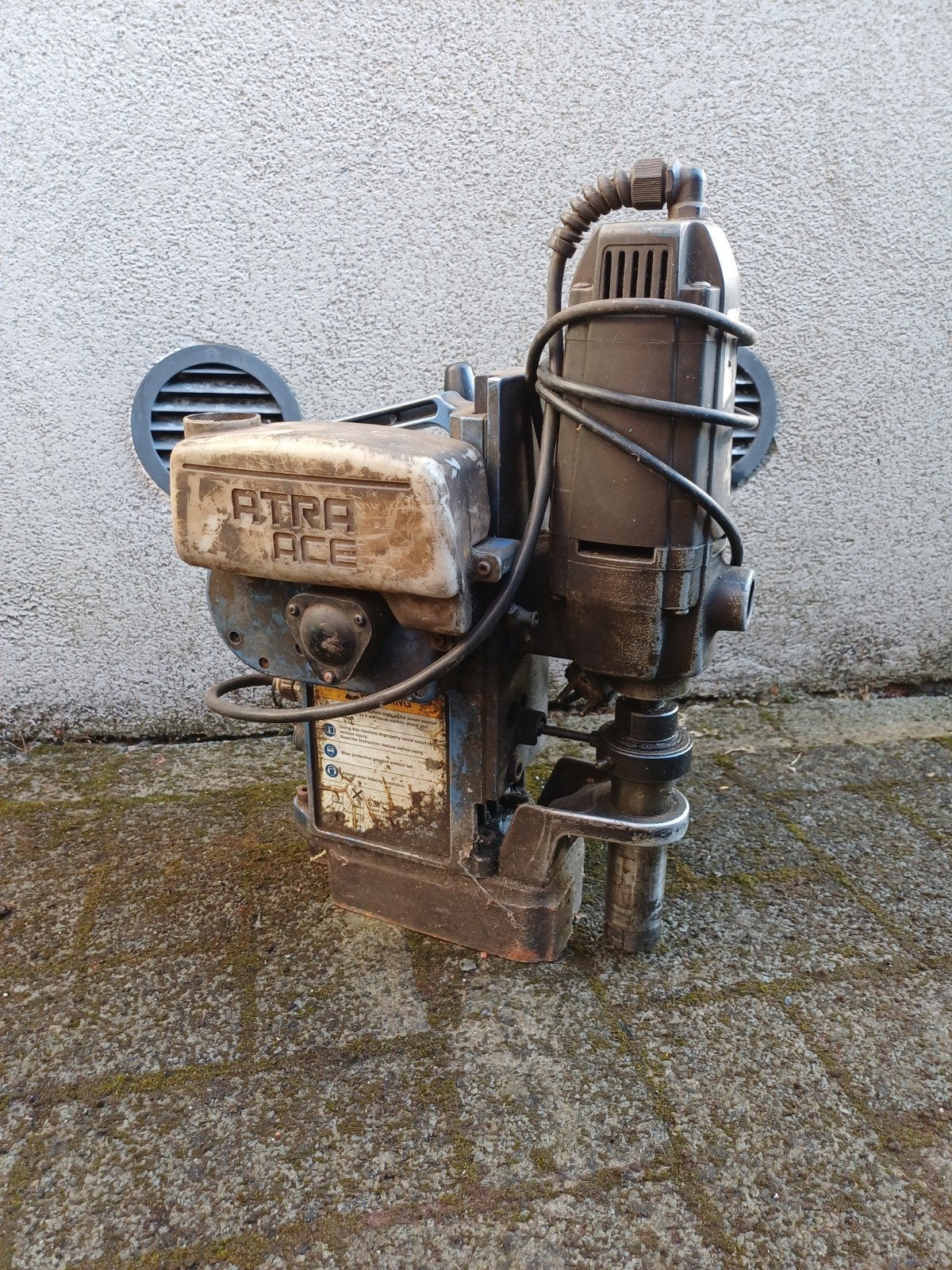 Magneet boormachine, Ophalen, Boormachine