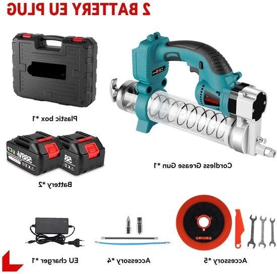 Vetspuit - Met Accu - Elektrische - Draadloze - Pomp - Patro, Corvance B.V., Verzenden, Nieuw, Corvancebol@gmail.com
