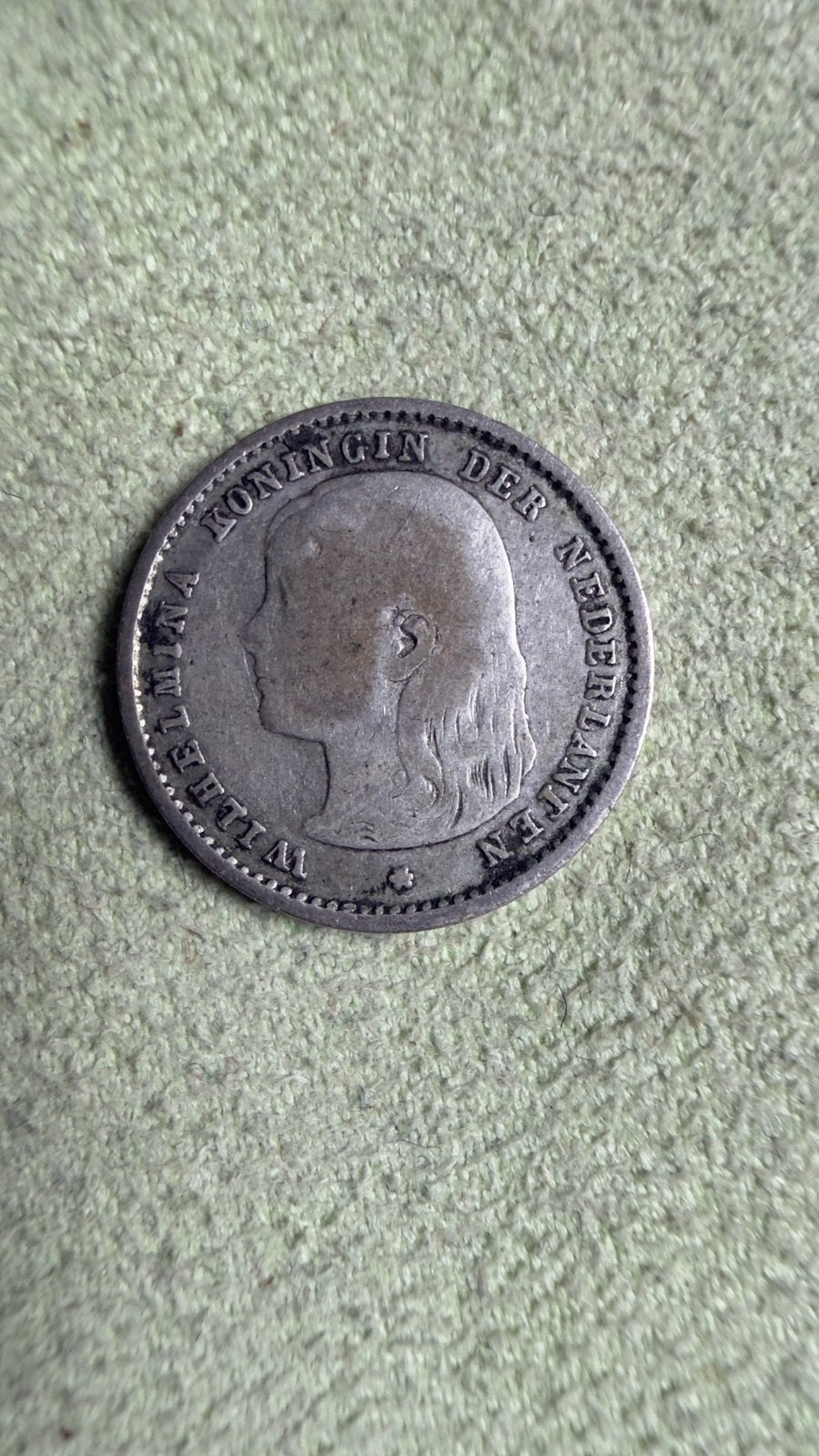 Netherlands 10 Cents 1896 Silver - Queen Wilhemina, Verzenden, Koningin Wilhelmina, 10 cent