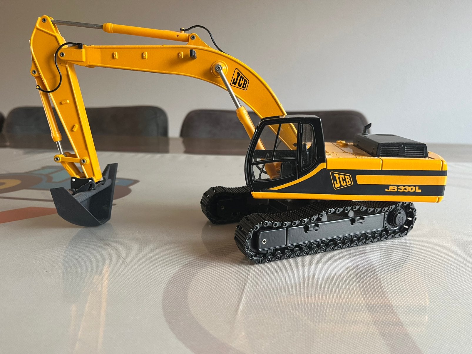 JCB JS 330 L rupsgraafmachine Joal met taludbak, Ophalen of Verzenden, Zo goed als nieuw, Tractor of Landbouw, Overige merken