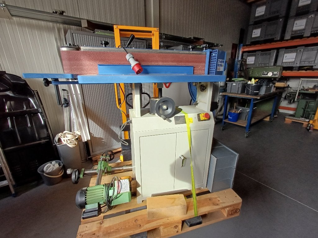 Bandschuurmachine HBM 380 V, Ophalen, Zo goed als nieuw, 1200 watt of meer, Bandschuurmachine
