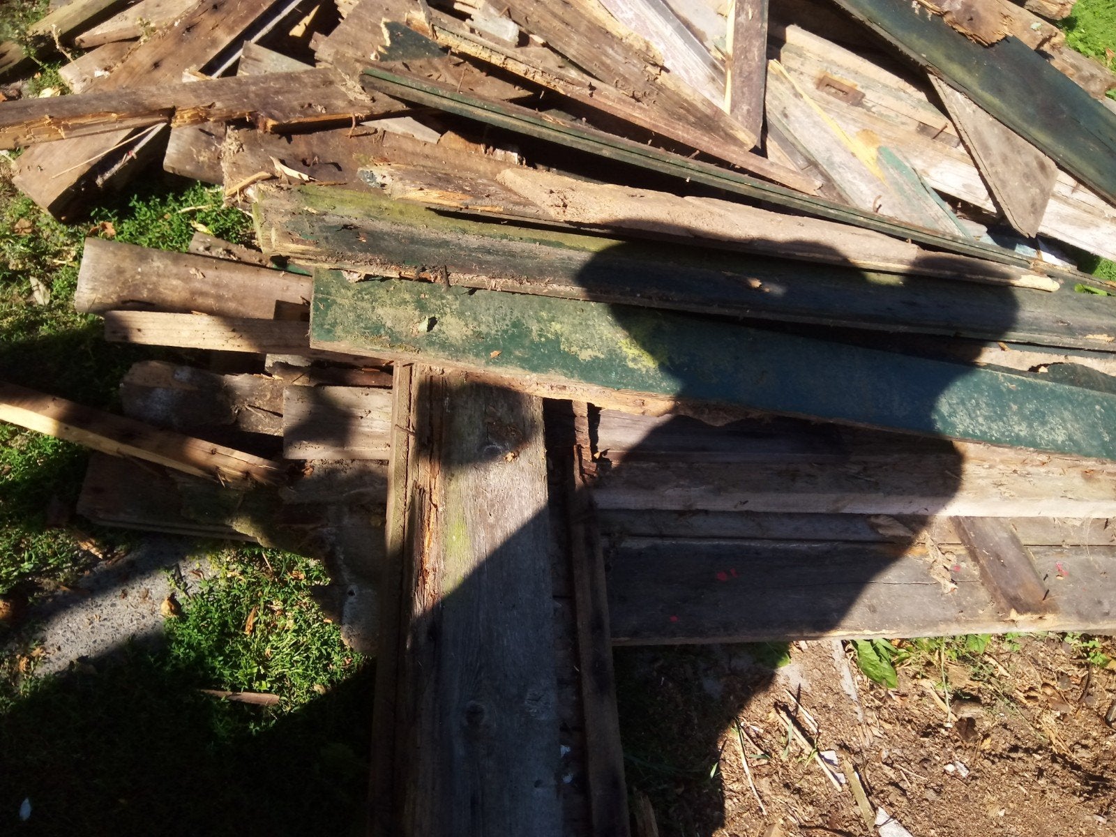 gebruikt hout, Tuin en Terras, Ophalen, Gebruikt, Hout