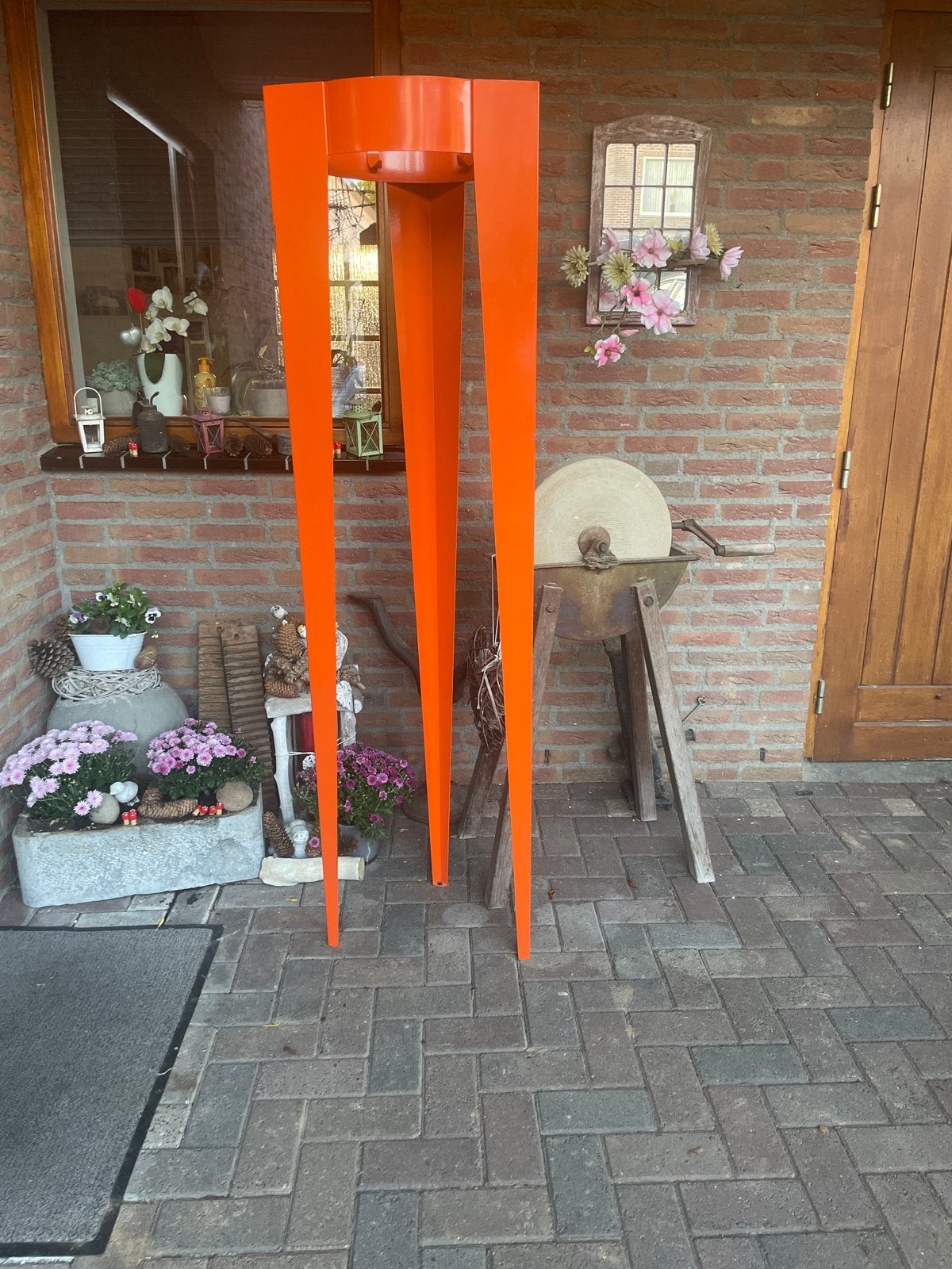 Van esch retro oranje designkapstok, Ophalen, Huis en Inrichting