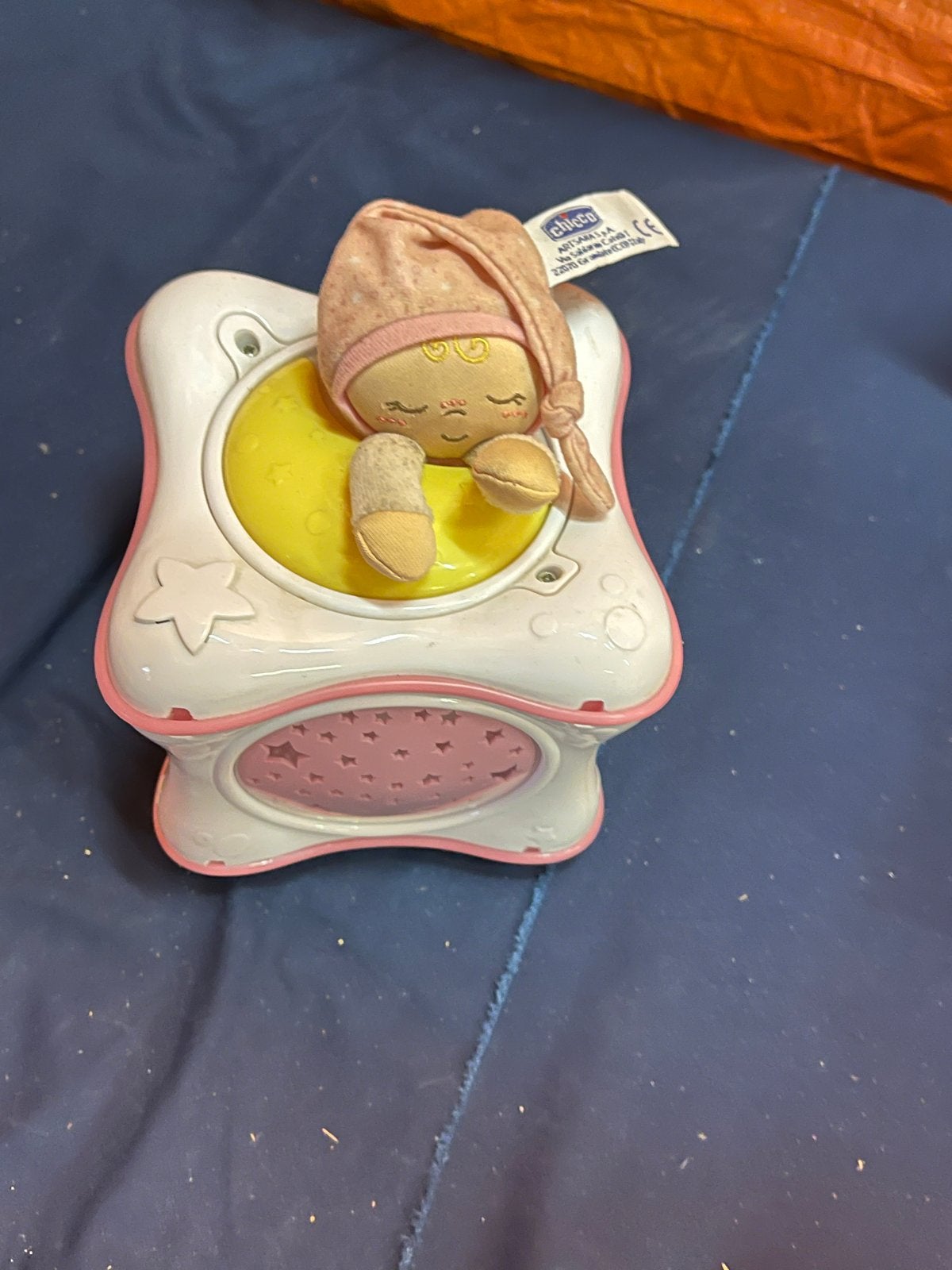 Chicco Magische Sterren Projector met Geluid en Licht, Ophalen of Verzenden, Zo goed als nieuw, Met licht