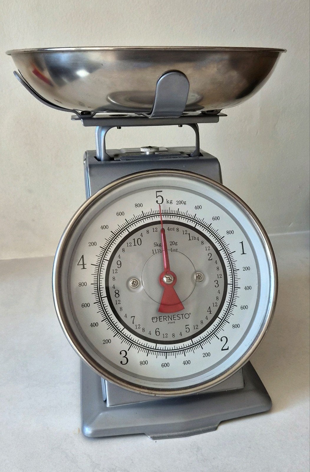 Ernesto Keukenweegschaal - Analoog, 5 kg, Ophalen, Keukenweegschaal, Gebruikt, Minder dan 10 kg