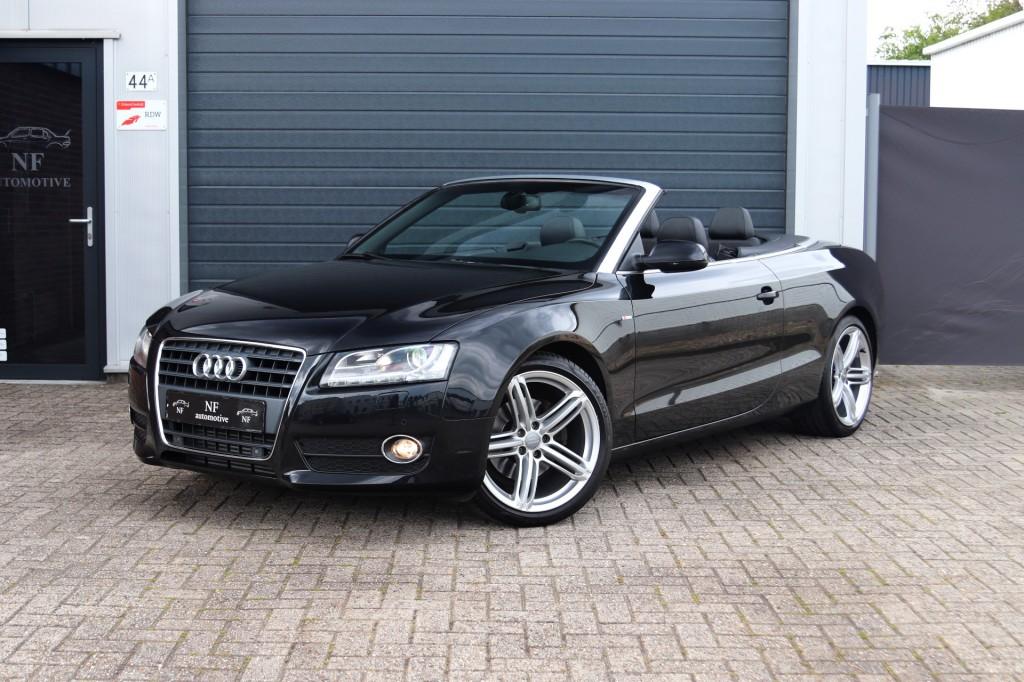 Audi A5 A5 Cabriolet 2.0TFSI - Alle historie! - B&O!, Auto's, Euro 5, Gebruikt, 4 cilinders, 4 stoelen