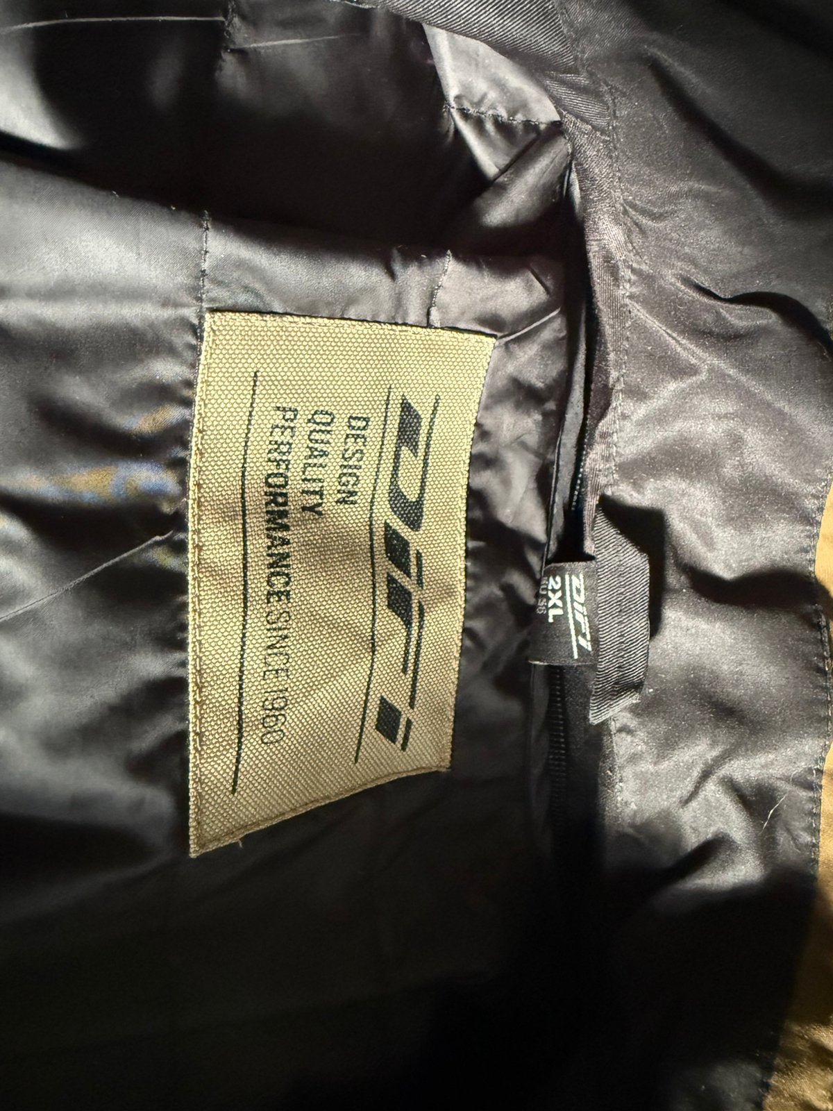 Difi Heren motorjas mat 56/2XL in de kleur bruin, Motoren, Ophalen, Tweedehands, Heren, Jas | textiel