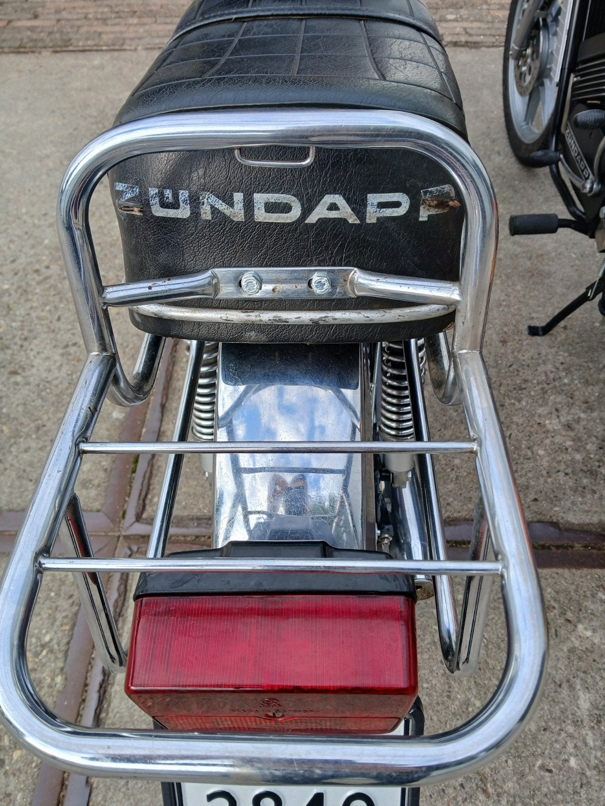 Zundapp CS50 GTS50 bagagerek origineel chroom, Ophalen of Verzenden, Zo goed als nieuw, Overige typen