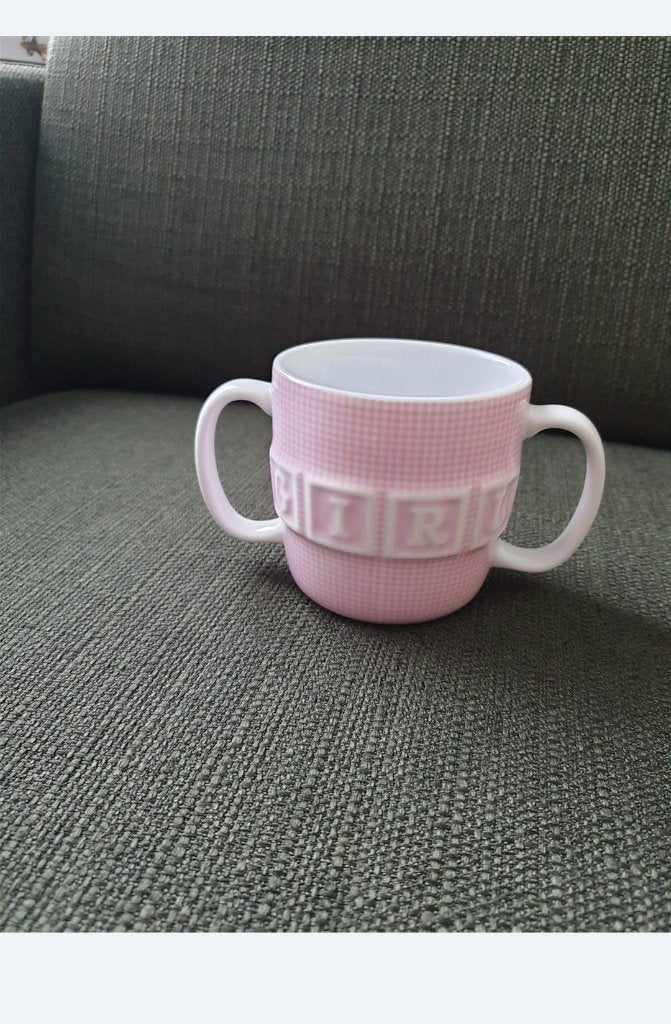 Douwe egberts girl cop, Ophalen, Zo goed als nieuw, Glas, Overige stijlen