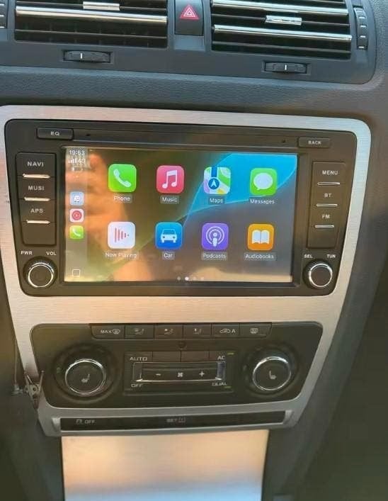 Skoda Octavia Yeti android 14 navigatie radio carplay dab+, Ophalen of Verzenden, Nieuw