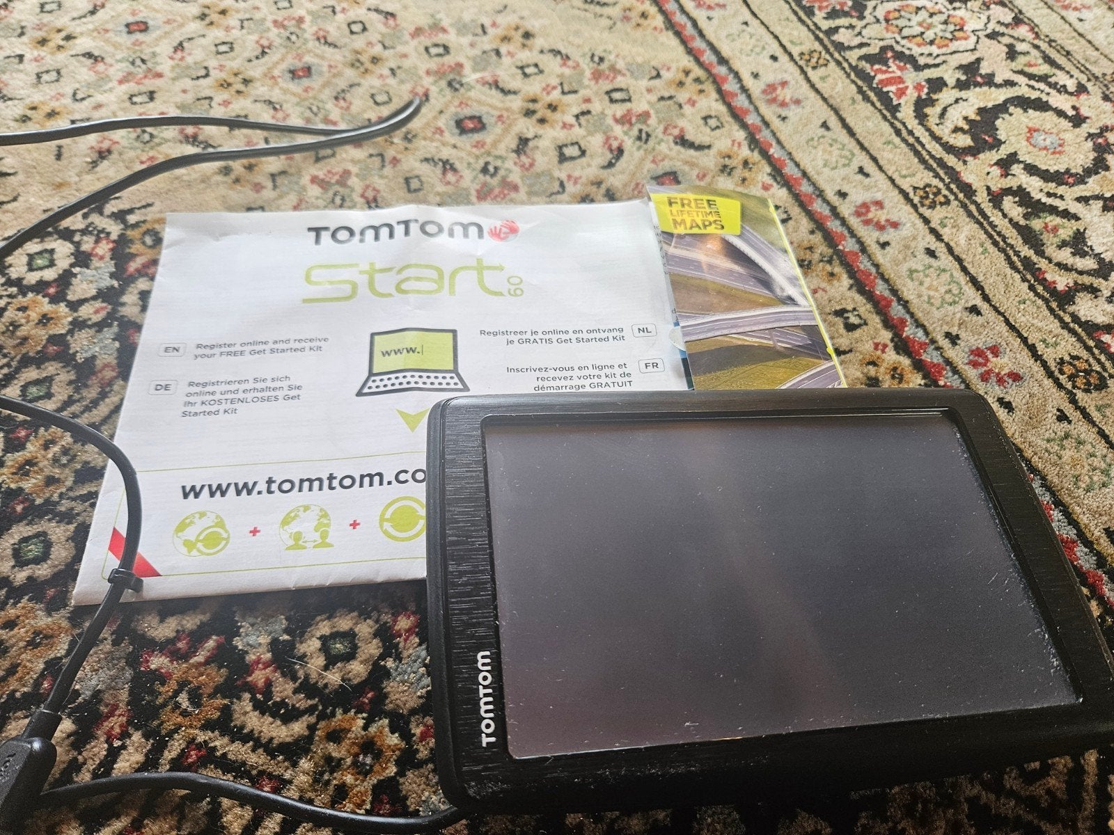 TomTom Start 60 GPS Navigatiesysteem, Verzenden, Gebruikt