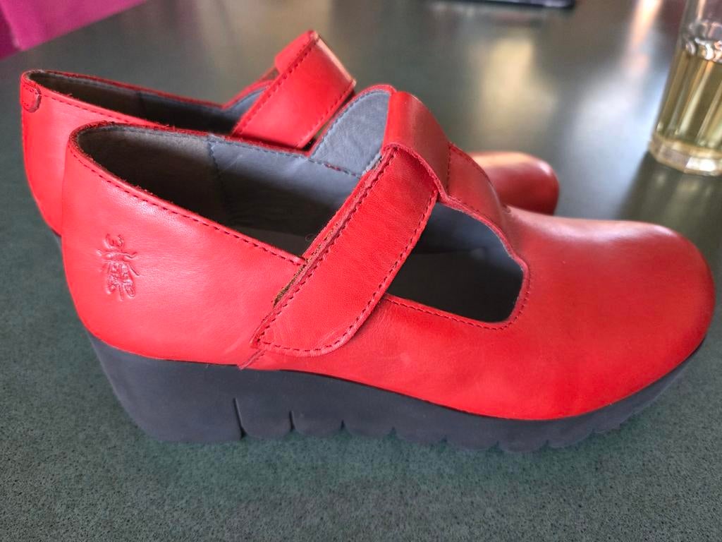 Fly London schoenen, rood, maat 38, Ophalen of Verzenden, Nieuw, Rood