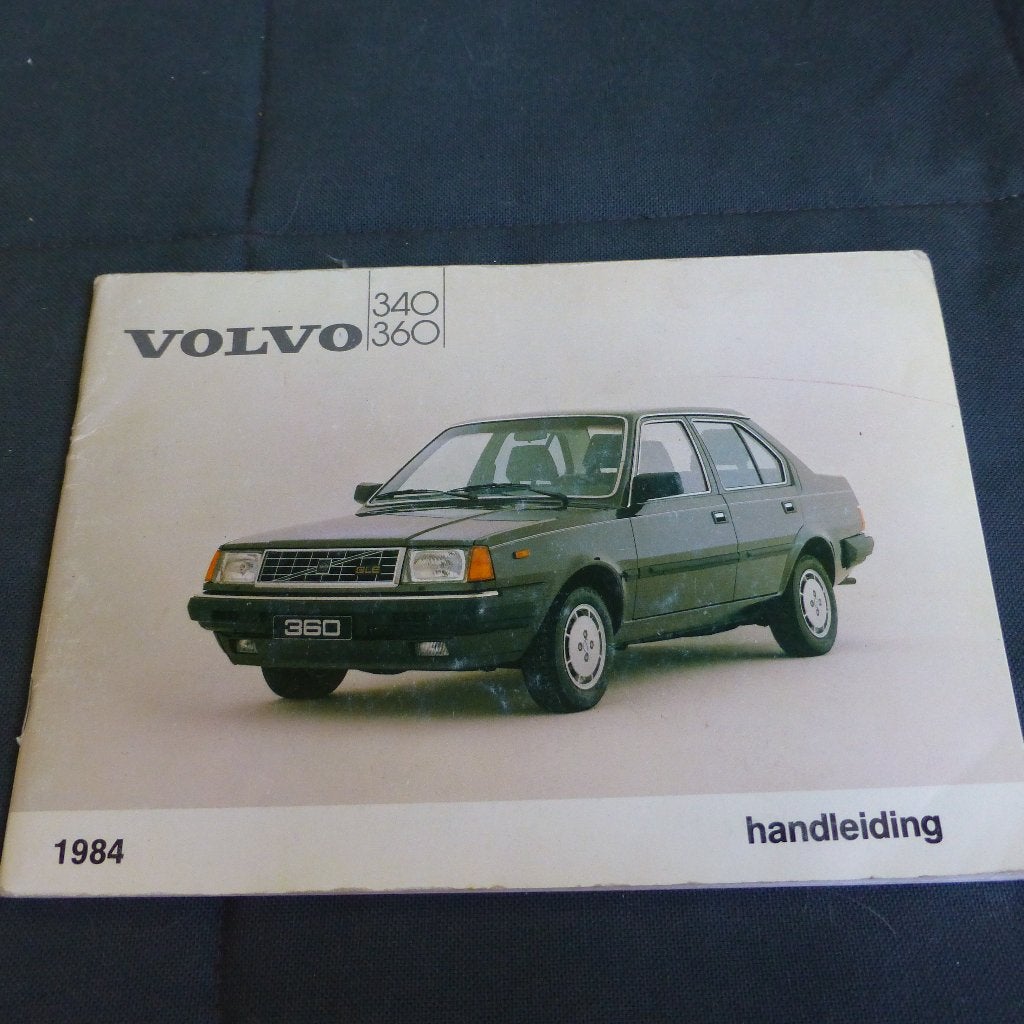 Volvo 340-360 Handleiding, Ophalen of Verzenden