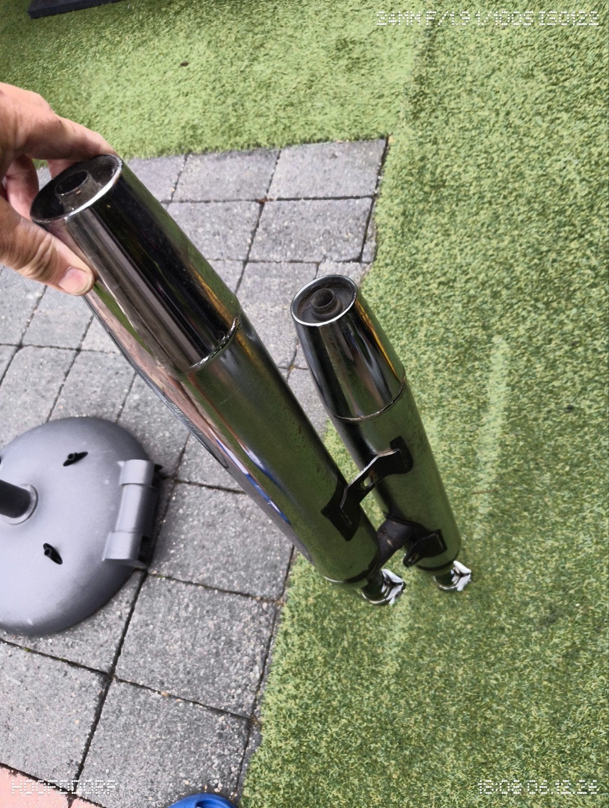 Yamaha uitlaat
In zeer goede staat
Verzendkosten zijn voor d, Ophalen of Verzenden