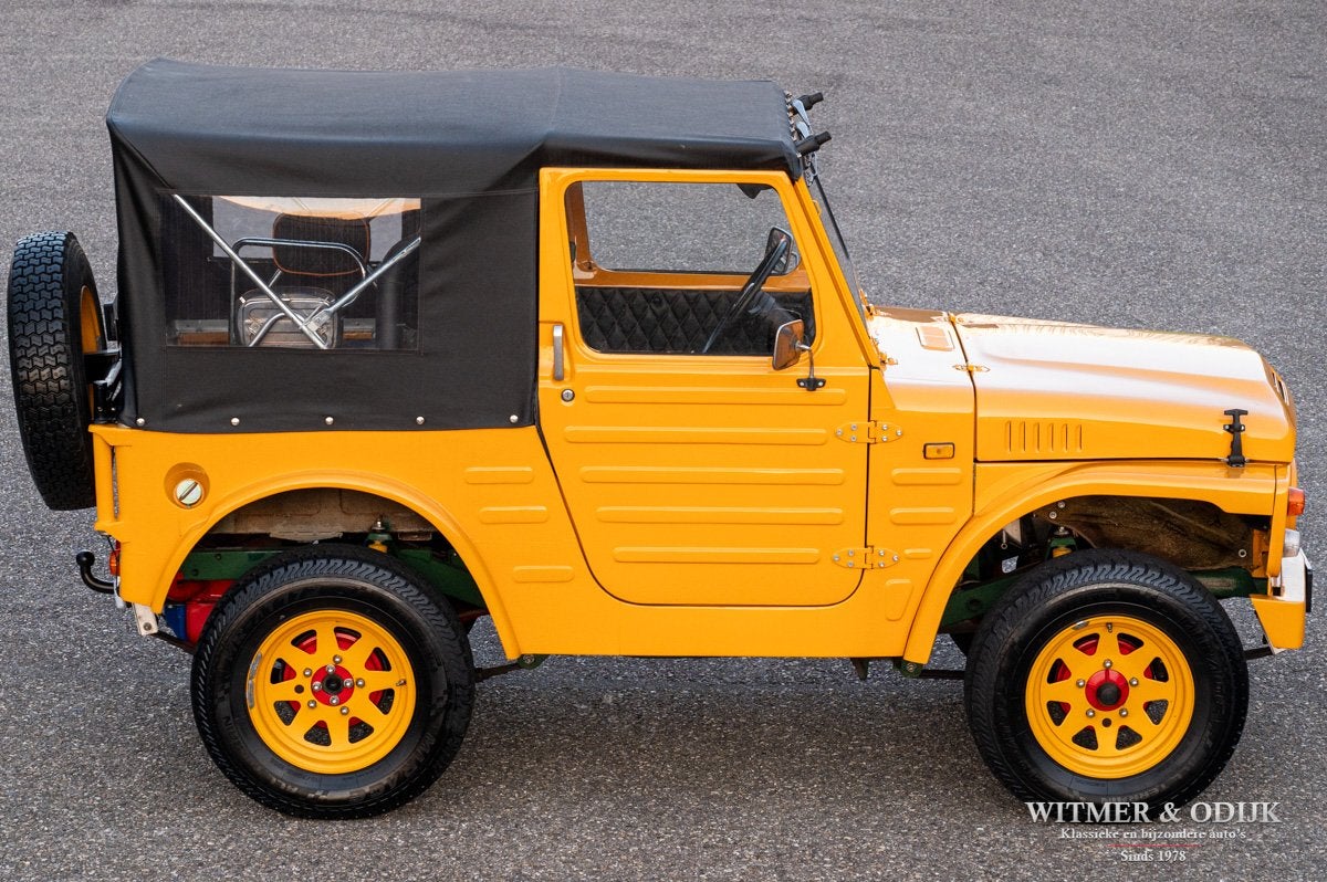 Suzuki LJ LJ 80 Geheel gerestaureerd (bj 1981), Auto's, Dealer onderhouden, Gebruikt, 4 cilinders, Geel