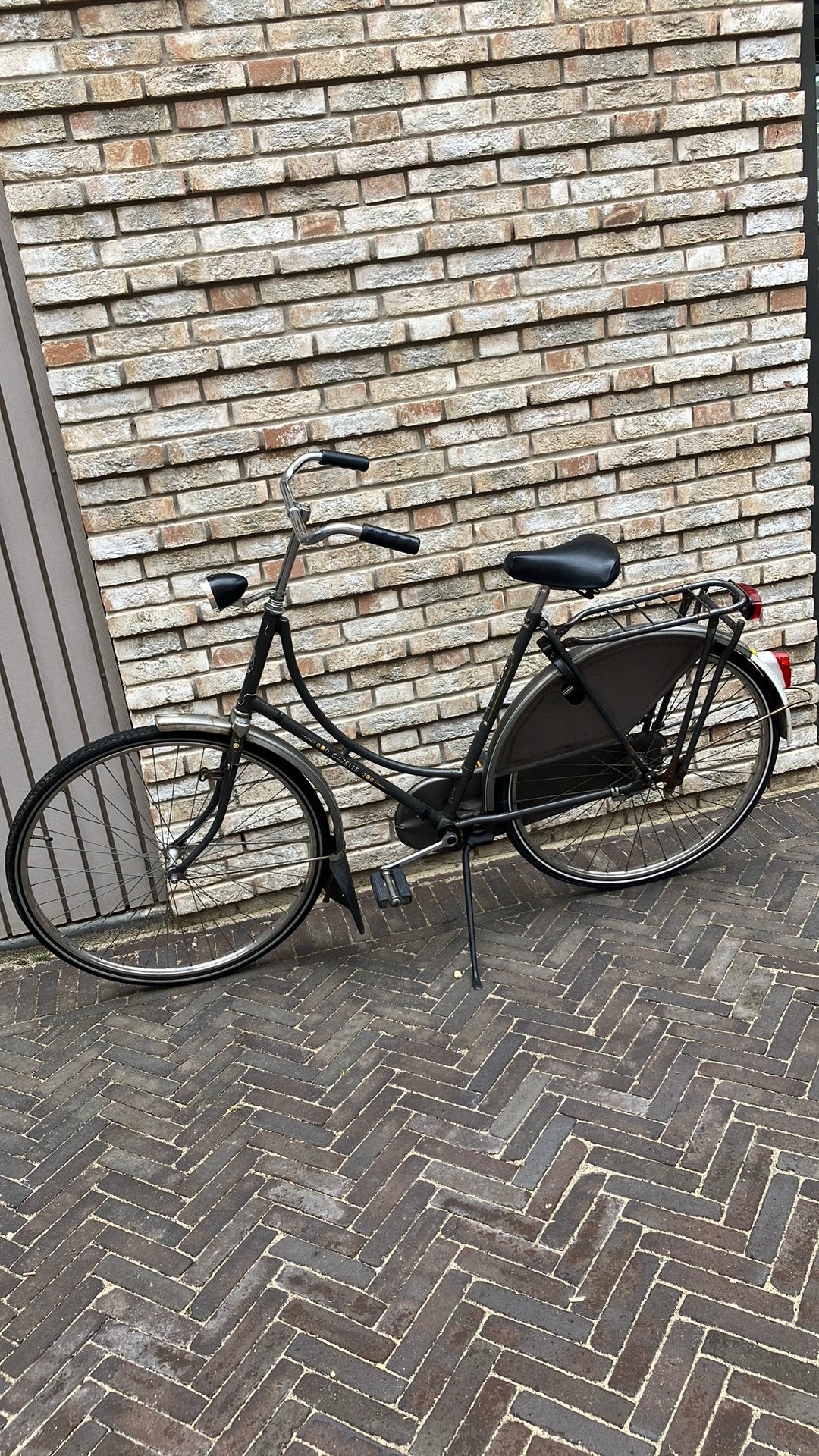 Oude gazelle fiets, Fietsen en Brommers, Fietsen | Dames | Omafietsen, Ophalen, Gebruikt, Terugtraprem