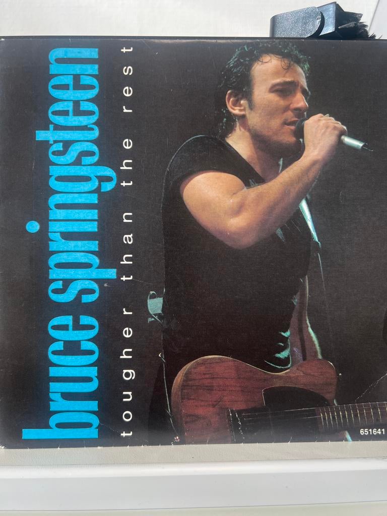 Bruce Springsteen - Tougher Than The Rest Single, Gebruikt, 7 inch, 1980 - 1989, Ophalen of Verzenden