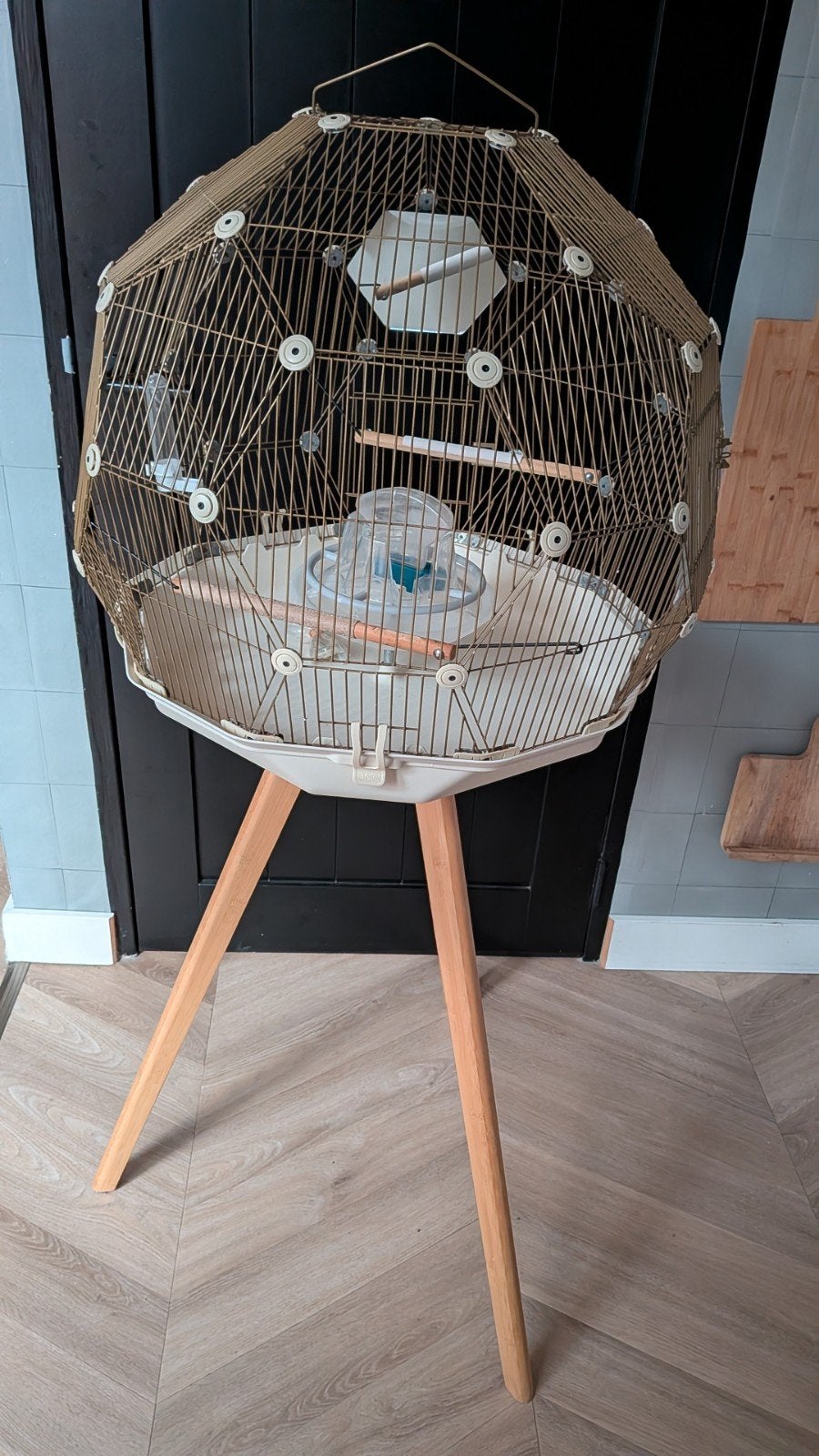 Vogelkooi Omlet, Dieren en Toebehoren, Ophalen, Gebruikt, Metaal, Vogelkooi