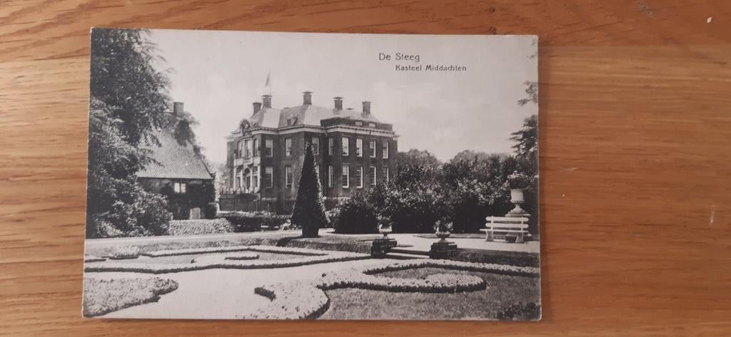 De Steeg kasteel Middachten, Ophalen of Verzenden, 1920 tot 1940, Ongelopen
