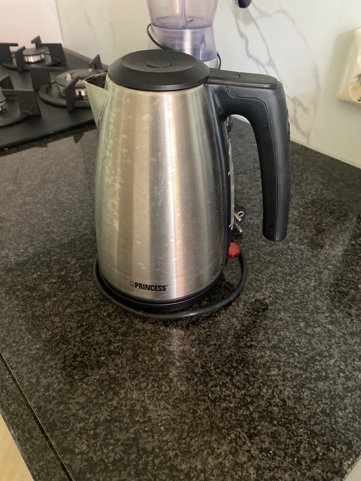 Princess waterkoker RVS - Gebruikt, 1 tot 2 liter, Ophalen, Gebruikt, Rvs